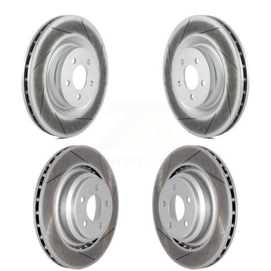 Coat Brake Rotor Front Rear Kit For Dodge Charger Chrysler 300 Challenger Magnum