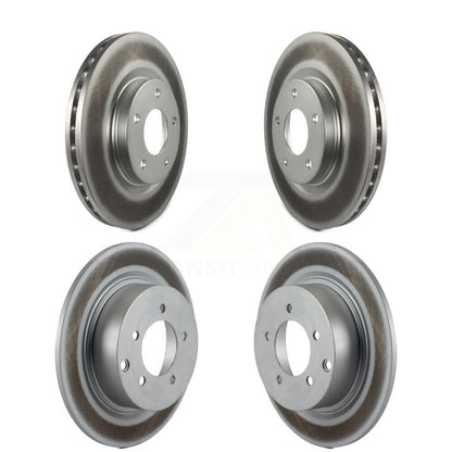 Coat Brake Rotor Front Rear Kit For Jeep Mitsubishi Patriot Lancer Compass Dodge