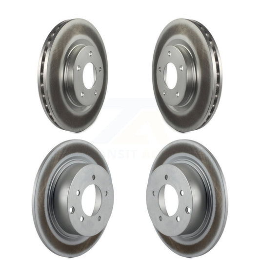 Coat Brake Rotor Front Rear Kit For Jeep Mitsubishi Patriot Lancer Compass Dodge