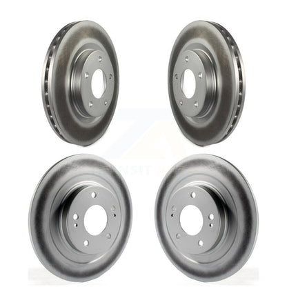 Coat Brake Rotor Front Rear Kit For Mitsubishi RVR Outlander Eclipse Cross Sport