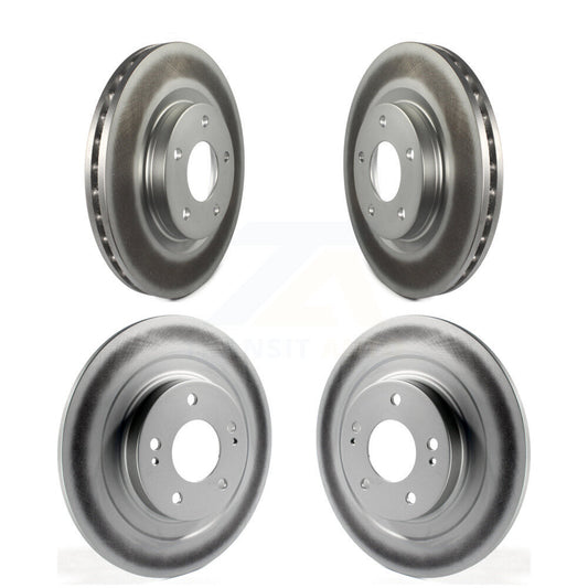 Coat Brake Rotor Front Rear Kit For Mitsubishi RVR Outlander Eclipse Cross Sport