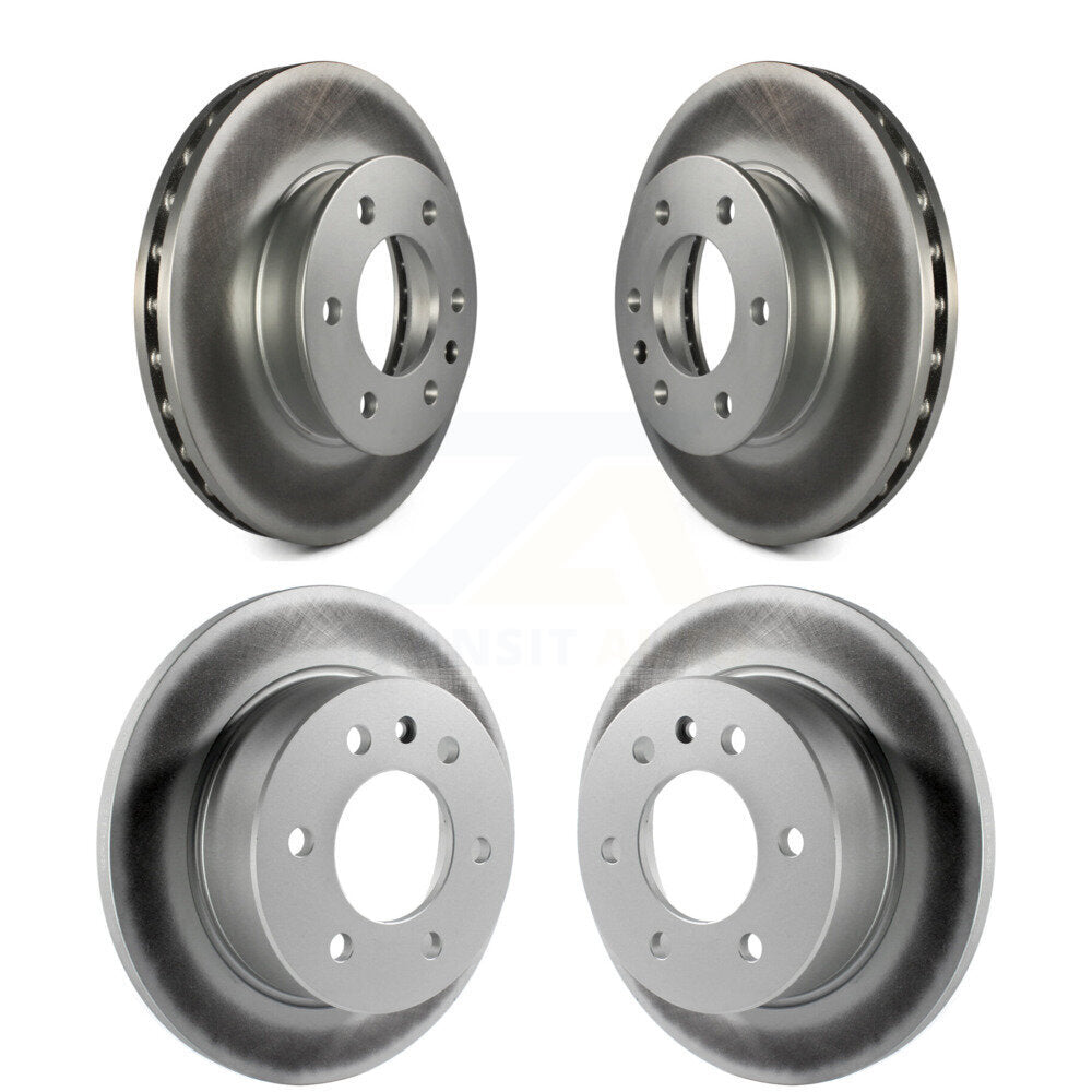 Coat Disc Brake Rotors Front Rear Kit For Mercedes-Benz Sprinter 2500 3500 Dodge