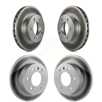 Coat Disc Brake Rotors Front Rear Kit For Mercedes-Benz Sprinter 2500 3500 Dodge