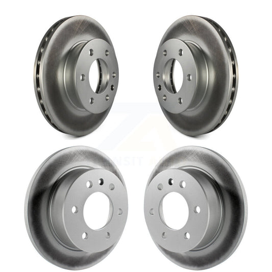 Coat Disc Brake Rotors Front Rear Kit For Mercedes-Benz Sprinter 2500 3500 Dodge