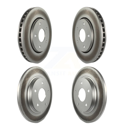 Coat Brake Rotors Front Rear Kit For Dodge Grand Caravan Journey Chrysler Town &