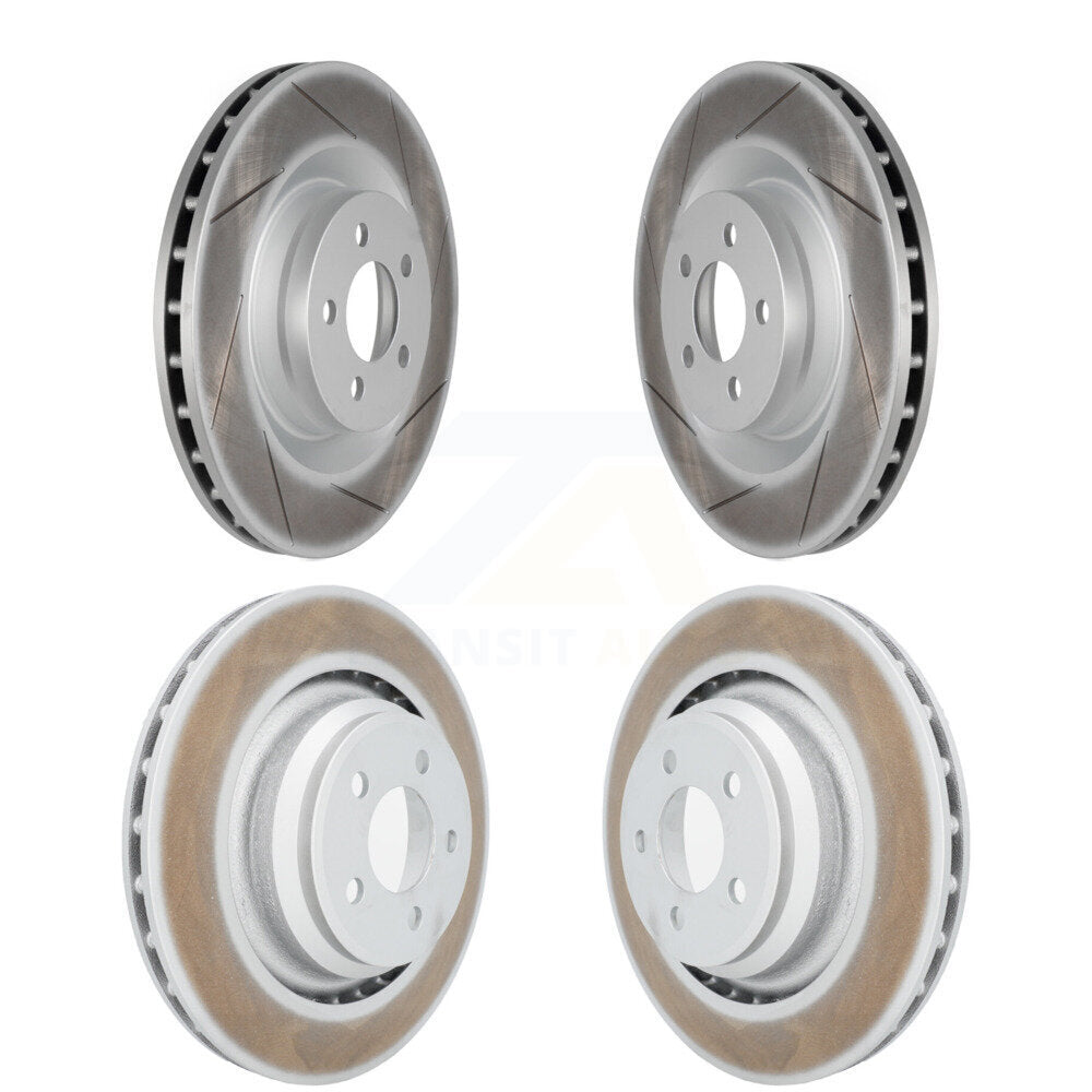 Coat Brake Rotor Front Rear Kit For Dodge Charger Chrysler 300 Challenger Magnum