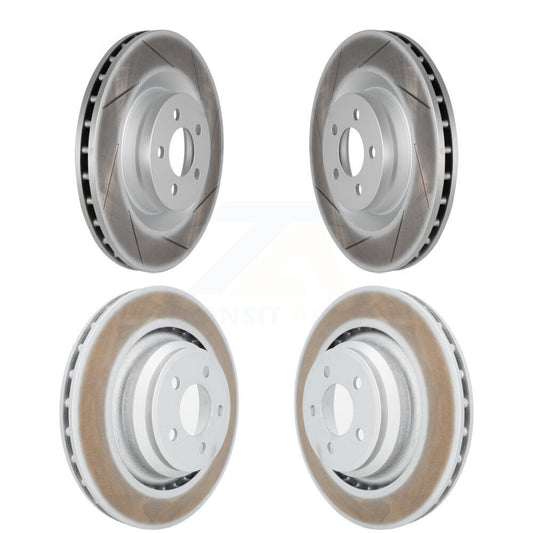 Coat Brake Rotor Front Rear Kit For Dodge Charger Chrysler 300 Challenger Magnum