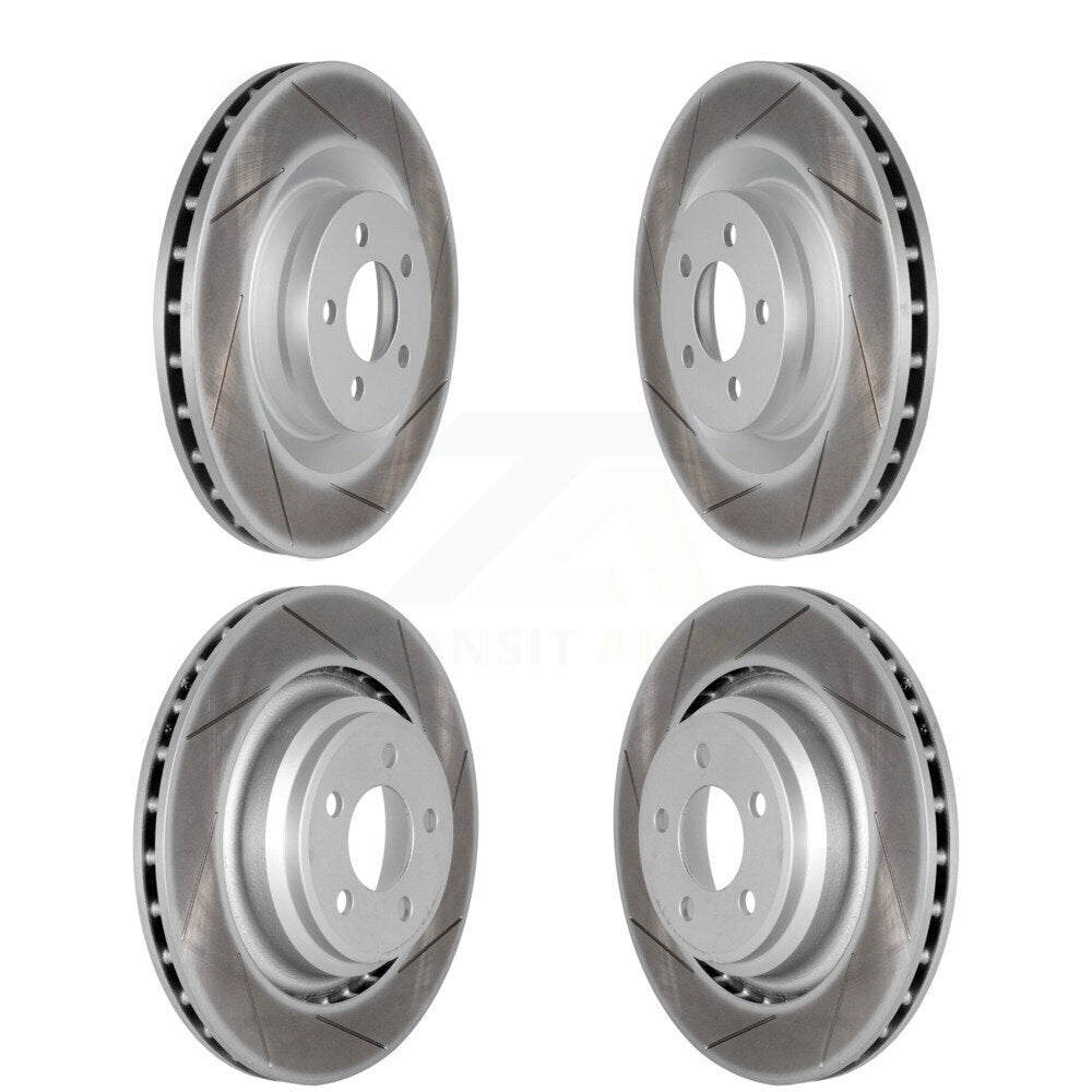 Coat Brake Rotor Front Rear Kit For Dodge Charger Chrysler 300 Challenger Magnum