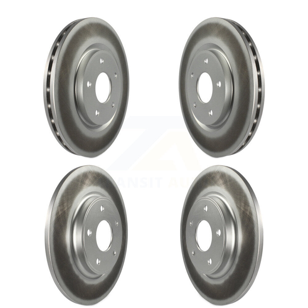 Coat Brake Rotors Front Rear Kit For Dodge Grand Caravan Journey Chrysler Town &