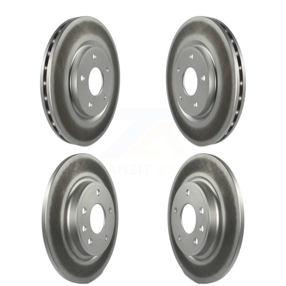 Coat Disc Brake Rotor Front Rear Kit For Chrysler Pacifica Grand Caravan Voyager