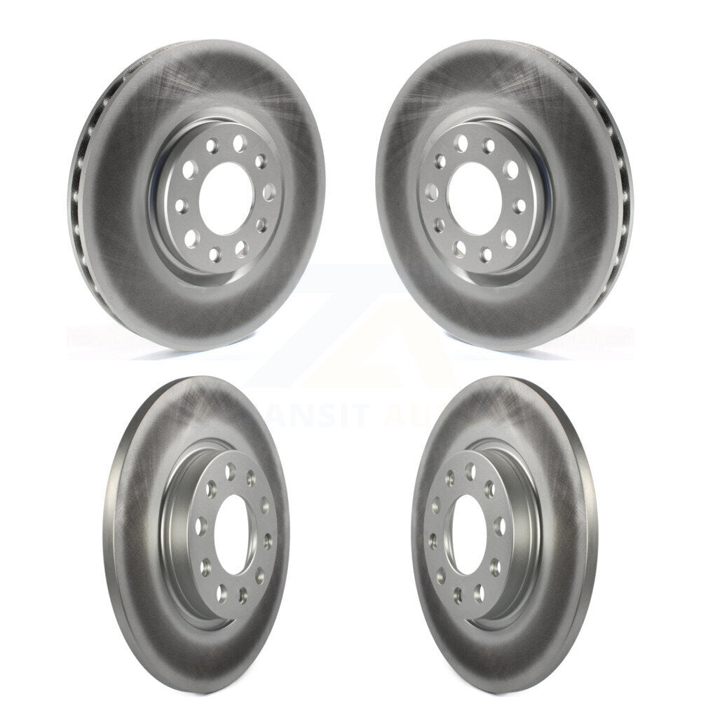 Coat Brake Rotor Front Rear Kit For Chrysler 200 With 305mm Diameter