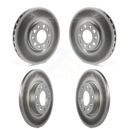 Coat Brake Rotor Front Rear Kit For Chrysler 200 With 305mm Diameter