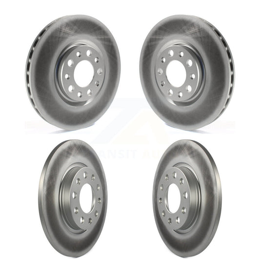 Coat Brake Rotor Front Rear Kit For Chrysler 200 With 305mm Diameter