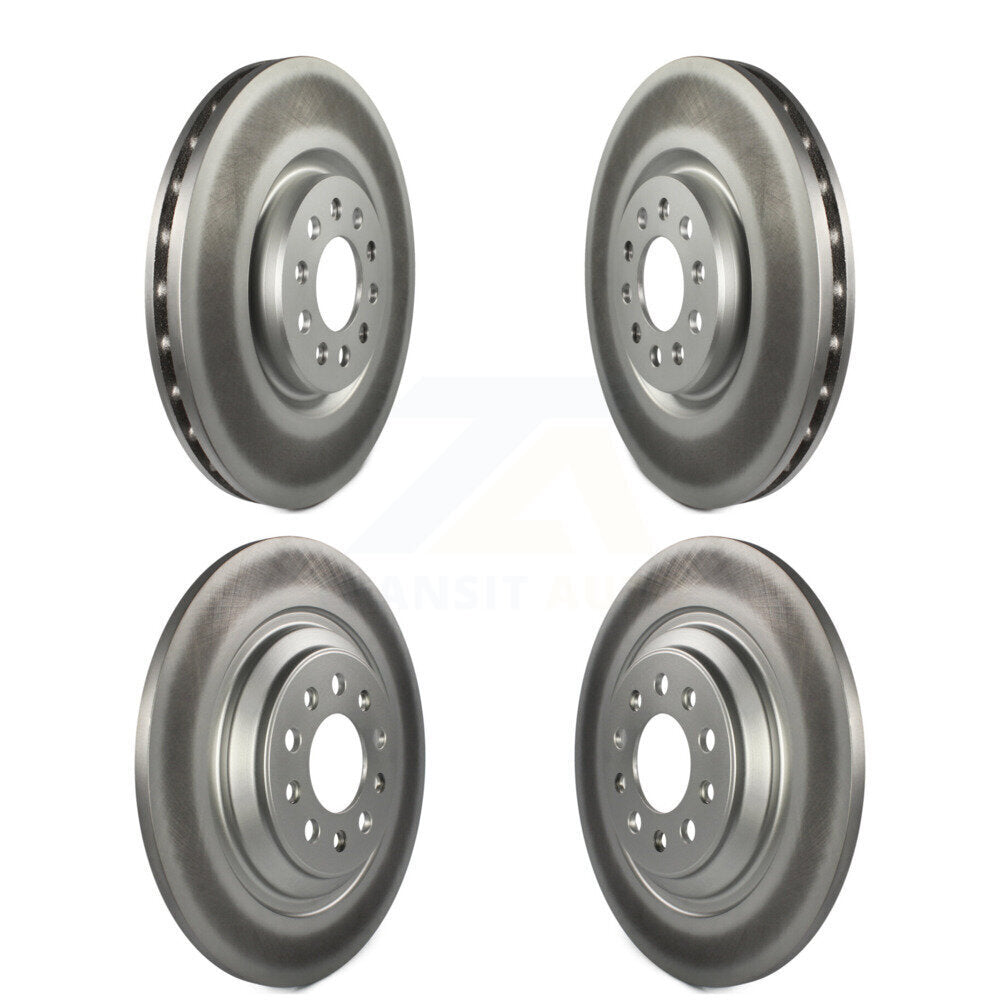 Coat Brake Rotor Front Rear Kit For Jeep Cherokee With Dual Piston Caliper