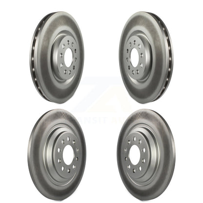 Coat Brake Rotor Front Rear Kit For Jeep Cherokee With Dual Piston Caliper