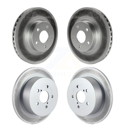 Coated Disc Brake Rotors Front Rear Kit For 2005 Subaru Legacy i/Limited