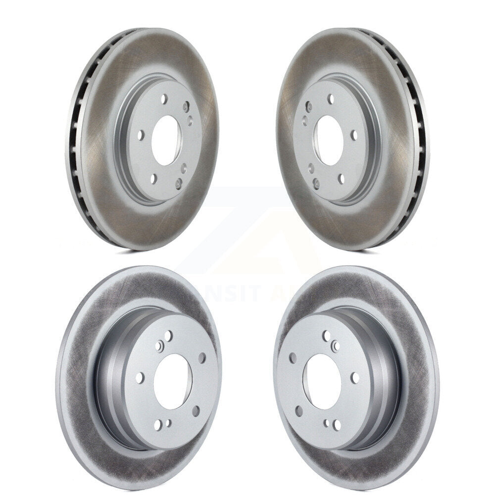 Coat Disc Brake Rotor Front Rear Kit For Chrysler Crossfire Mercedes-Benz SLK280