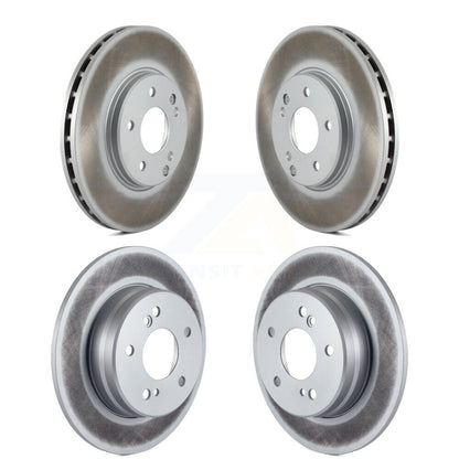 Coat Disc Brake Rotor Front Rear Kit For Chrysler Crossfire Mercedes-Benz SLK280