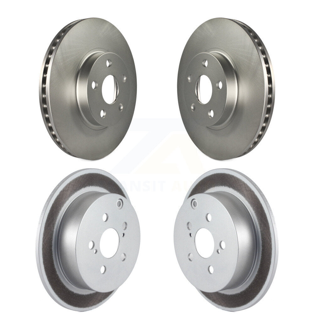 Coat Brake Rotor Front Rear Kit For Toyota Matrix Corolla Pontiac Vibe Celica tC