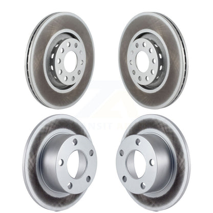 Coat Disc Brake Rotor Front Rear Kit For Audi A6 With 312mm Diameter