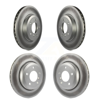 Coated Disc Brake Rotors Front Rear Kit For BMW 330Ci 330i 330xi
