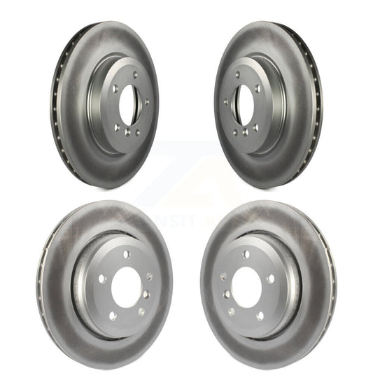 Coated Disc Brake Rotors Front Rear Kit For BMW 330Ci 330i 330xi