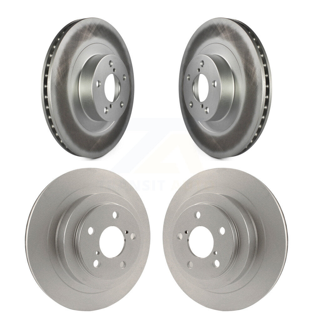 Coat Brake Rotors Front Rear Kit For 06-07 Subaru Impreza WRX TR Limited