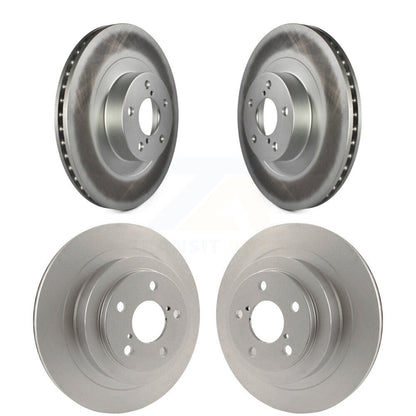 Coat Brake Rotors Front Rear Kit For 06-07 Subaru Impreza WRX TR Limited