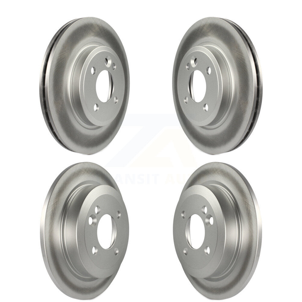 Coat Brake Rotors Front Rear Kit For Mini Cooper With 276mm Diameter Rotor