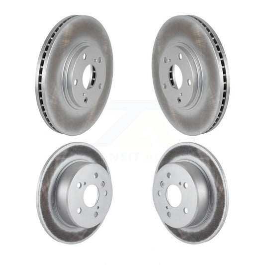 Coated Disc Brake Rotors Front Rear Kit For 2001-2003 Toyota Highlander AWD