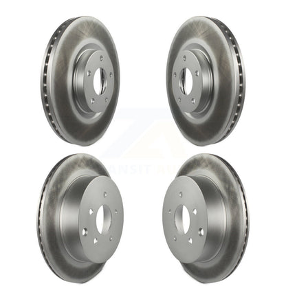 Coated Disc Brake Rotors Front Rear Kit For Nissan Murano INFINITI FX35 FX45