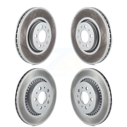 Coated Brake Rotor Front Rear Kit For Volvo XC90 With 316mm Diameter