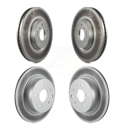 Coat Brake Rotor Front Rear Kit For INFINITI Nissan Maxima G37 EX35 G35 QX50 M35