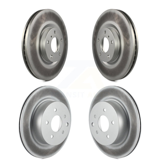 Coat Brake Rotor Front Rear Kit For INFINITI Nissan Maxima G37 EX35 G35 QX50 M35
