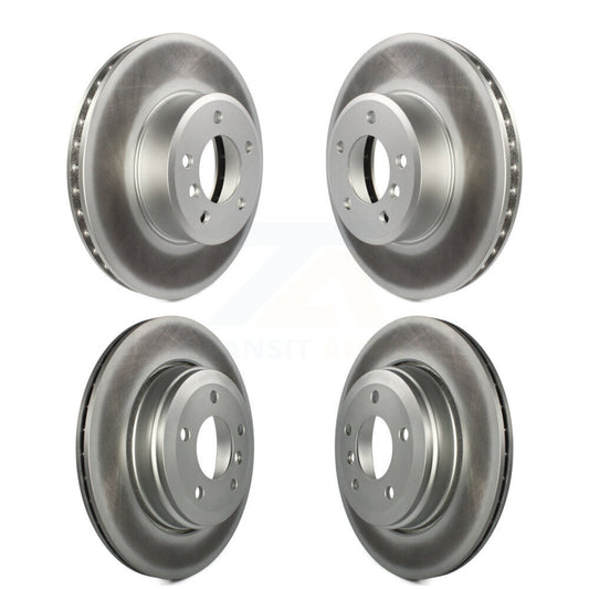 Coated Disc Brake Rotors Front Rear Kit For BMW 530i 525i 528i