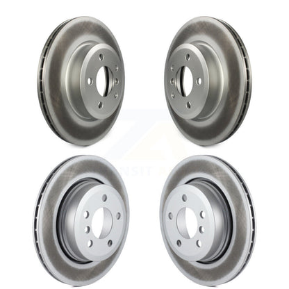 Coated Disc Brake Rotors Front Rear Kit For 2004-2010 BMW X3