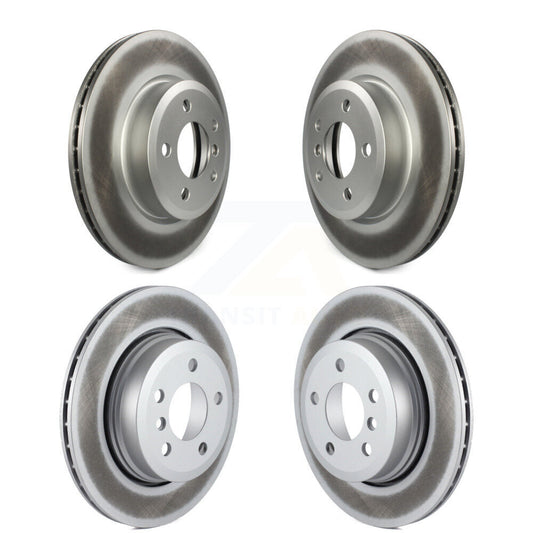 Coated Disc Brake Rotors Front Rear Kit For 2004-2010 BMW X3