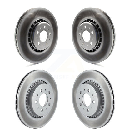 Coated Brake Rotor Front Rear Kit For Volvo XC90 With 336mm Diameter
