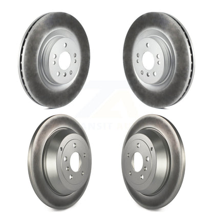 Coated Disc Brake Rotors Front Rear Kit For Mercedes-Benz ML320