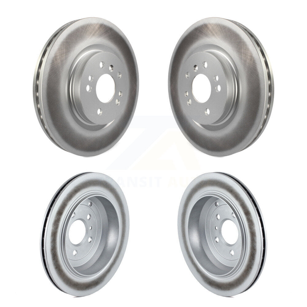 Coated Disc Brake Rotors Front Rear Kit For Mercedes-Benz ML500 R320 R350 R500