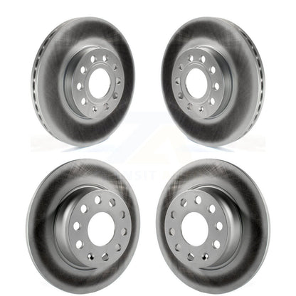 Coat Disc Brake Rotor Front Rear Kit For Volkswagen Golf SportWagen Taos Audi A3