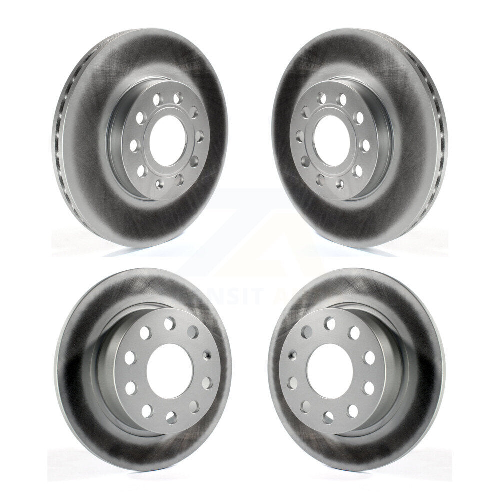Coat Disc Brake Rotor Front Rear Kit For Volkswagen Jetta Beetle Golf SportWagen