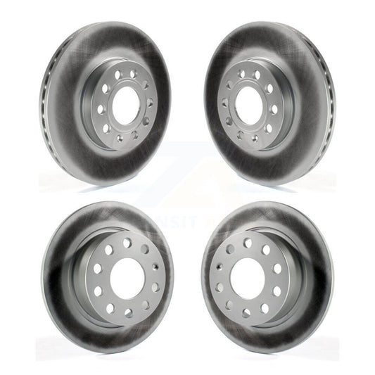 Coat Disc Brake Rotor Front Rear Kit For Volkswagen Jetta Beetle Golf SportWagen