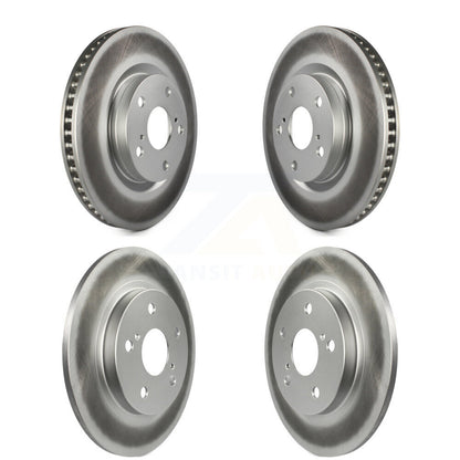 Coat Brake Rotors Front Rear Kit For Toyota Matrix Pontiac Vibe Corolla iM Scion