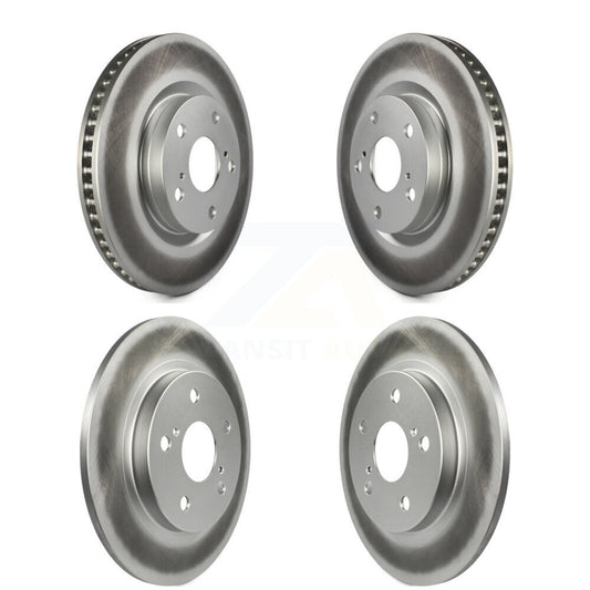 Coat Brake Rotors Front Rear Kit For Toyota Matrix Pontiac Vibe Corolla iM Scion