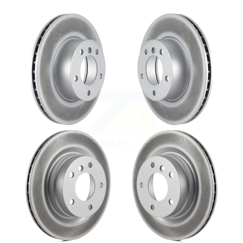 Coated Disc Brake Rotors Front Rear Kit For BMW 328i 323i 325i