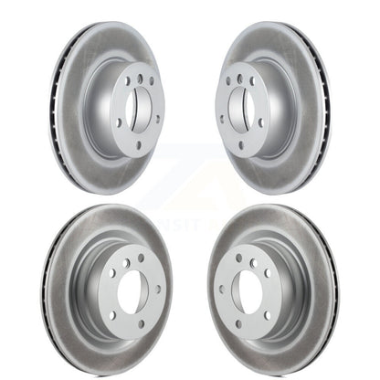 Coated Disc Brake Rotors Front Rear Kit For BMW 328i 323i 325i