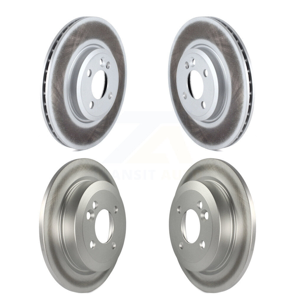 Coated Disc Brake Rotors Front Rear Kit For Mini Cooper