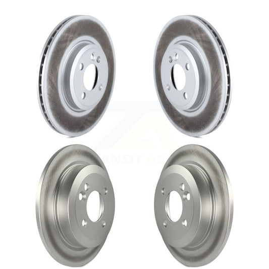 Coated Disc Brake Rotors Front Rear Kit For Mini Cooper