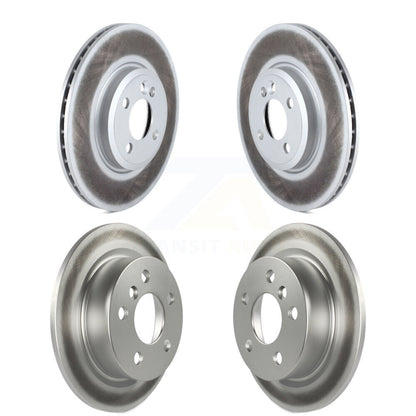 Coated Disc Brake Rotors Front Rear Kit For 2015 Mini Cooper 2.0L/1.5L